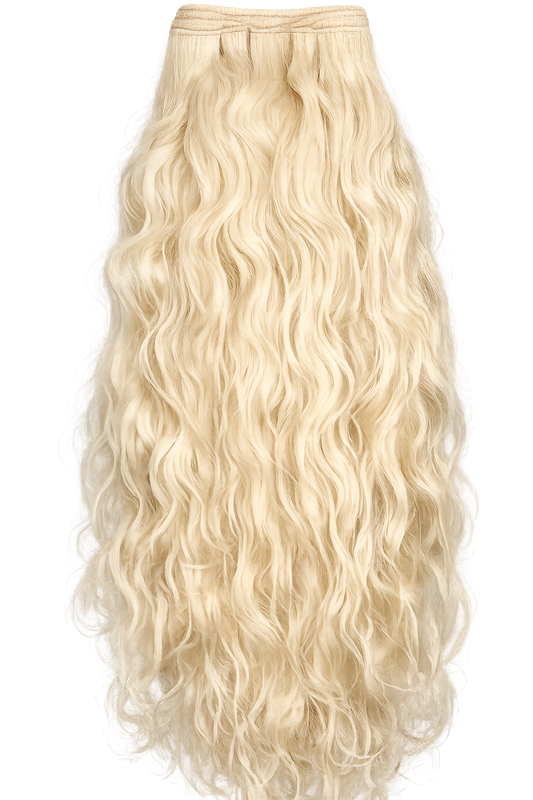 Raw Russian Blonde Wavy