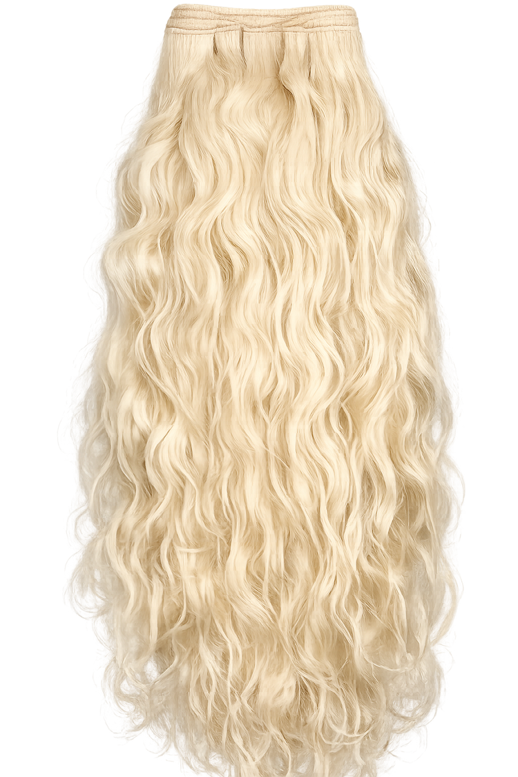 Raw Russian Blonde Wavy